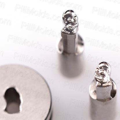 Picture of In stock!  Carton Homer Simpson die mold 9.6*5.9 for TDP-1.5 tablet press machine