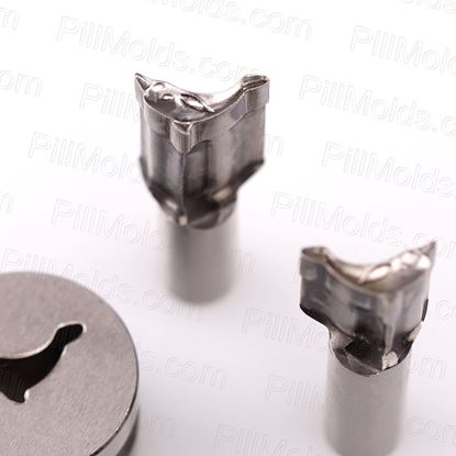 Picture of Dolphin tablet punch die mold (16*6mm, TDP-1.5)