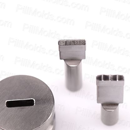 Picture of G3722 Pill Tablet die Mold/punch die mold set (15x4MM, TDP-0/1.5)