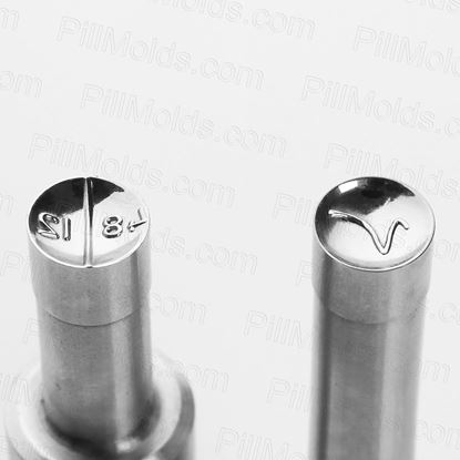 Picture of In stock! V4812 (Deep arc) Punch die mold 6mm for TDP-6 tablet press machine